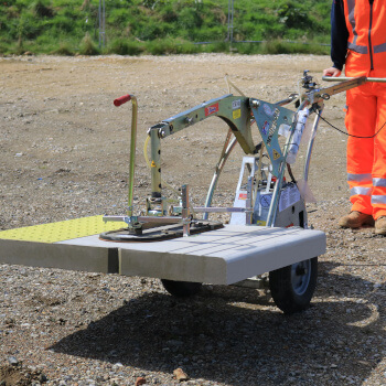 concrete coper with chlorinated rubber paint finish